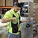 JORESTECH High Visibility Tool Vest with reflective strips (Green)