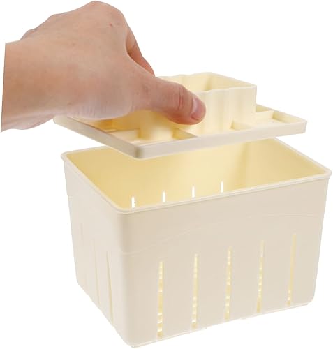 Miniatura 7 de SHOWERORO Moldes de cocina 2 unids caja de tofu para el hogar Pp Suite Queso Moldes de tofu para el hogar