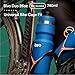 Bivo Duo 25oz Non Insulated Stainless Steel Bike Water Bottle - Lightweight for Cycling, Hiking, Sports - No Plastic Taste, Fits Most Cages, Dishwasher Safe - (Raw)