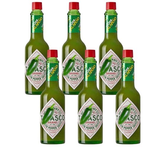 Mild Green Hot Pepper Sauce 57Ml X6 By Tabasco