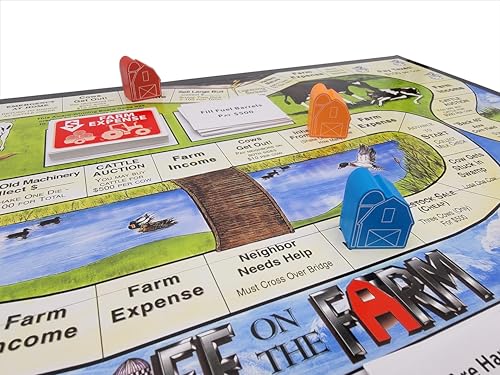 Life on The Farm Board Game miniatura 6