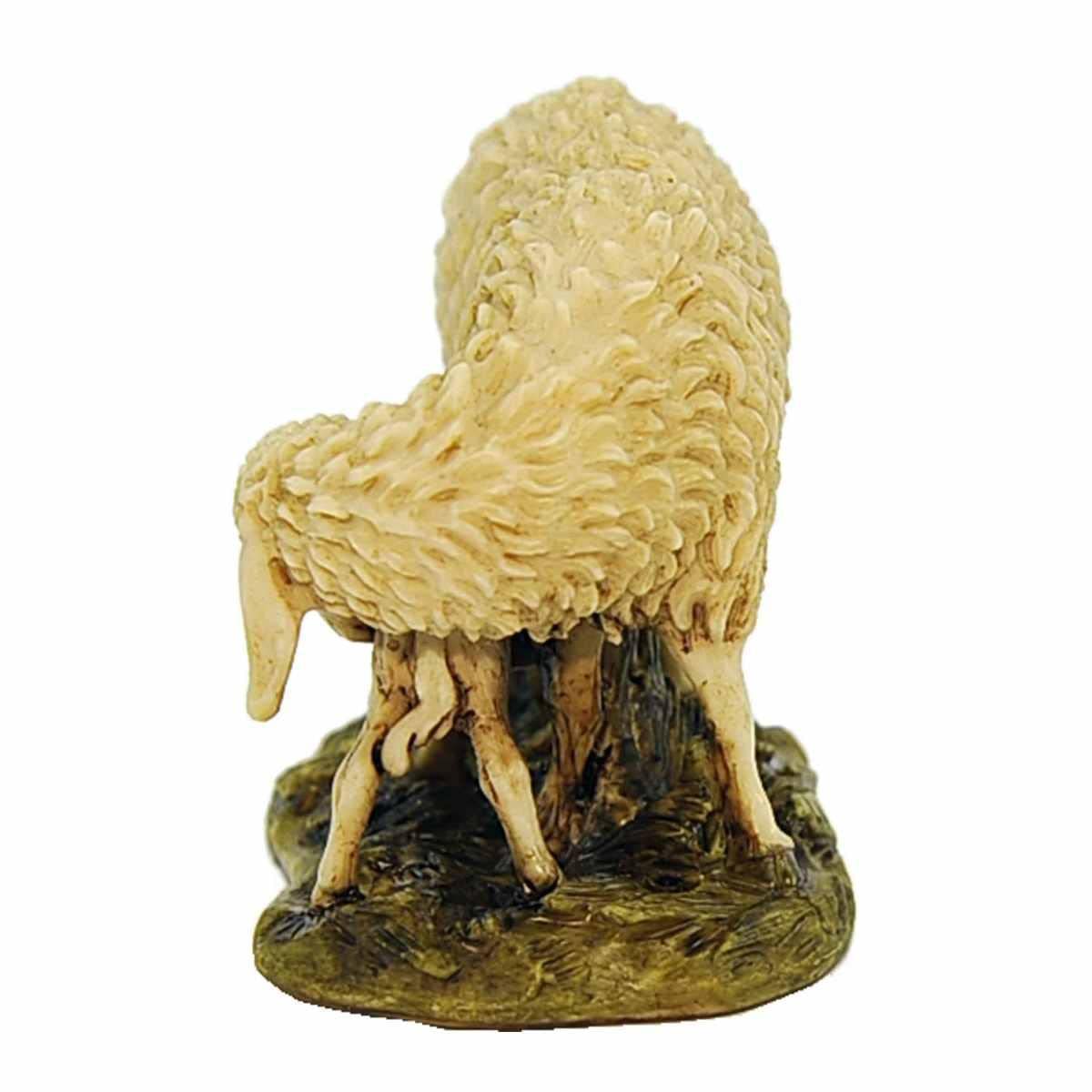 Moranduzzo 420151800 Pecora e Agnellino, Resina, 15 cm