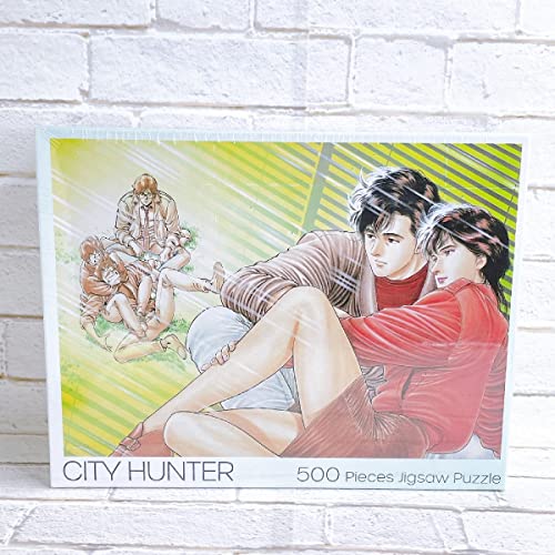 ☆ シティーハンター キャッツアイ キャッツ・アイ 40周年記念 原画展 500ピース パズル専用のり付き 冴羽リョウ 槇村香☆