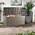 TARKARI 200 Gallon Lockable Resin Deck Box, Waterproof & UV-Resistant Outdoor Storage Box for Outdoor Cushion Storage, Garden Tools & Pool Accessories Storage, Gray