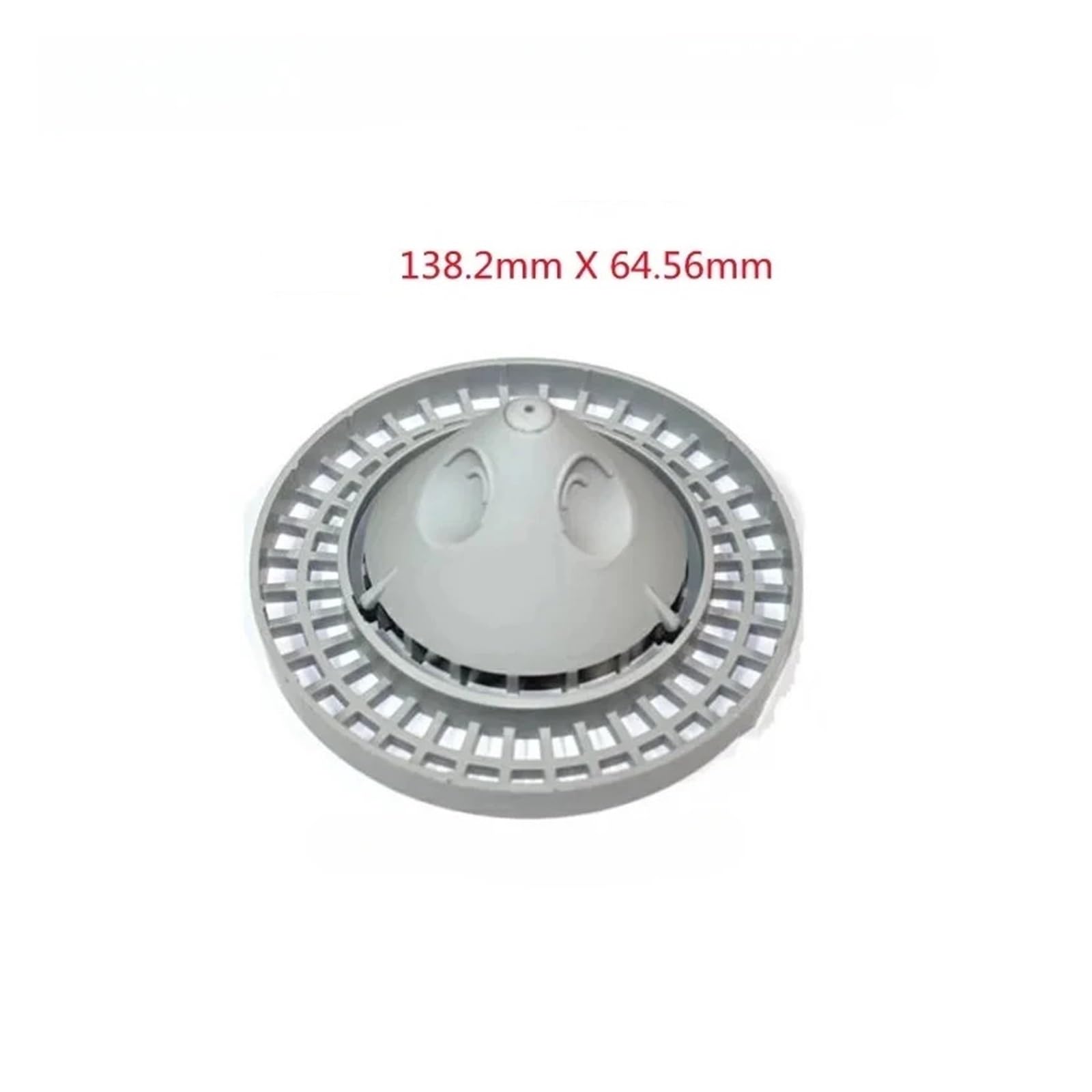 Filtro de malla, compatible con Winterhalter, serie UC | Colador plástico inferior, cesta de residuos, 138.2mm x 64.56mm