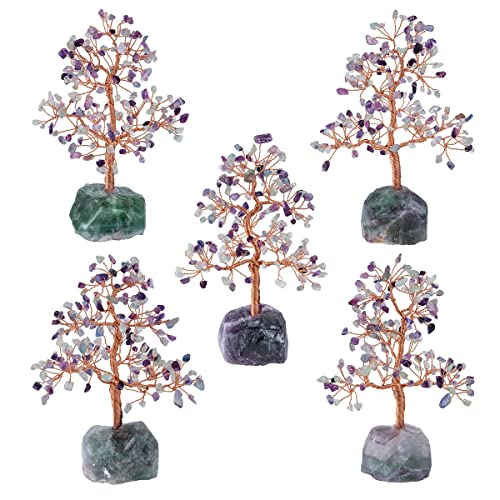 KYEYGWO Healing Crystal Tree on Amethyst Base - Image 4