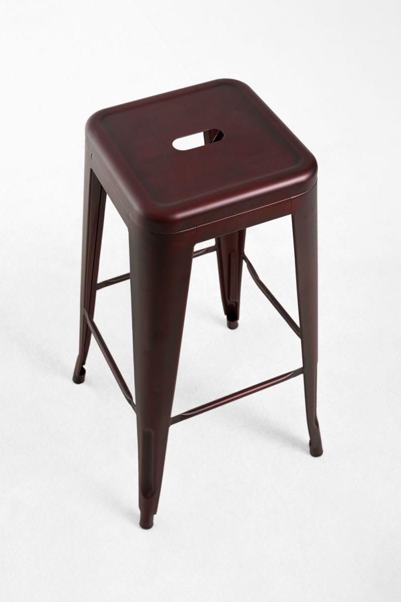 Regalos Miguel - Pack 2 Taburetes Torix Vintage 73 cm - Cobre Vintage