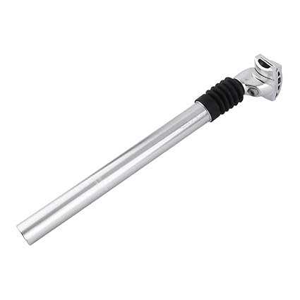 OFKLADE Bike Seat Post Aluminum Alloy Bicycle Seatpost Pole Parts Silver 27.2mm 499g