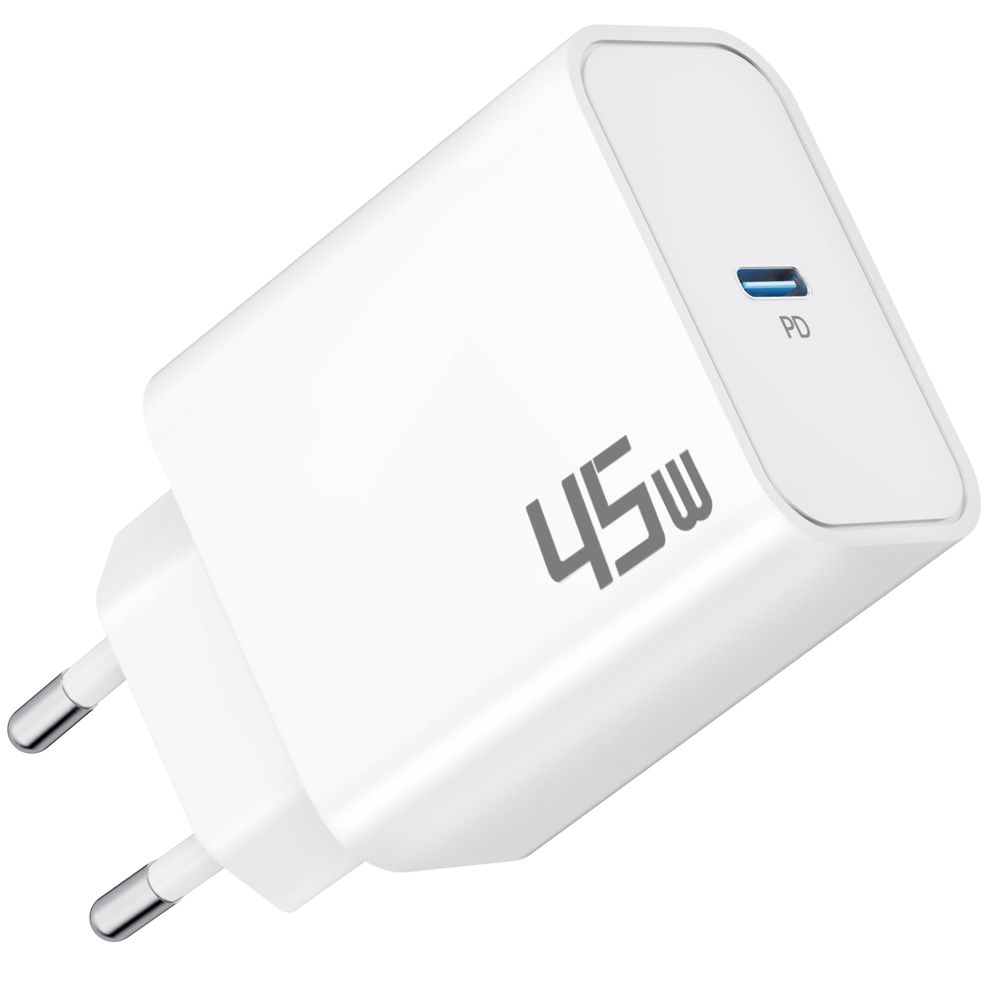 45W USB C Ladegerät Netzteil für Google Pixel 11 10 Pro XL Fold 9 8 7 6 | USB C Schnellladegerät, USBC Ladegerät, GaN Handy Stecker, Ladegerät für iPhone 17 16 15,Schnellladegerät für samsung S26 S25