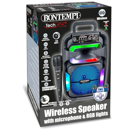 Amplificateur sans fil Bontempi SonicSync avec micro dynamique - 2