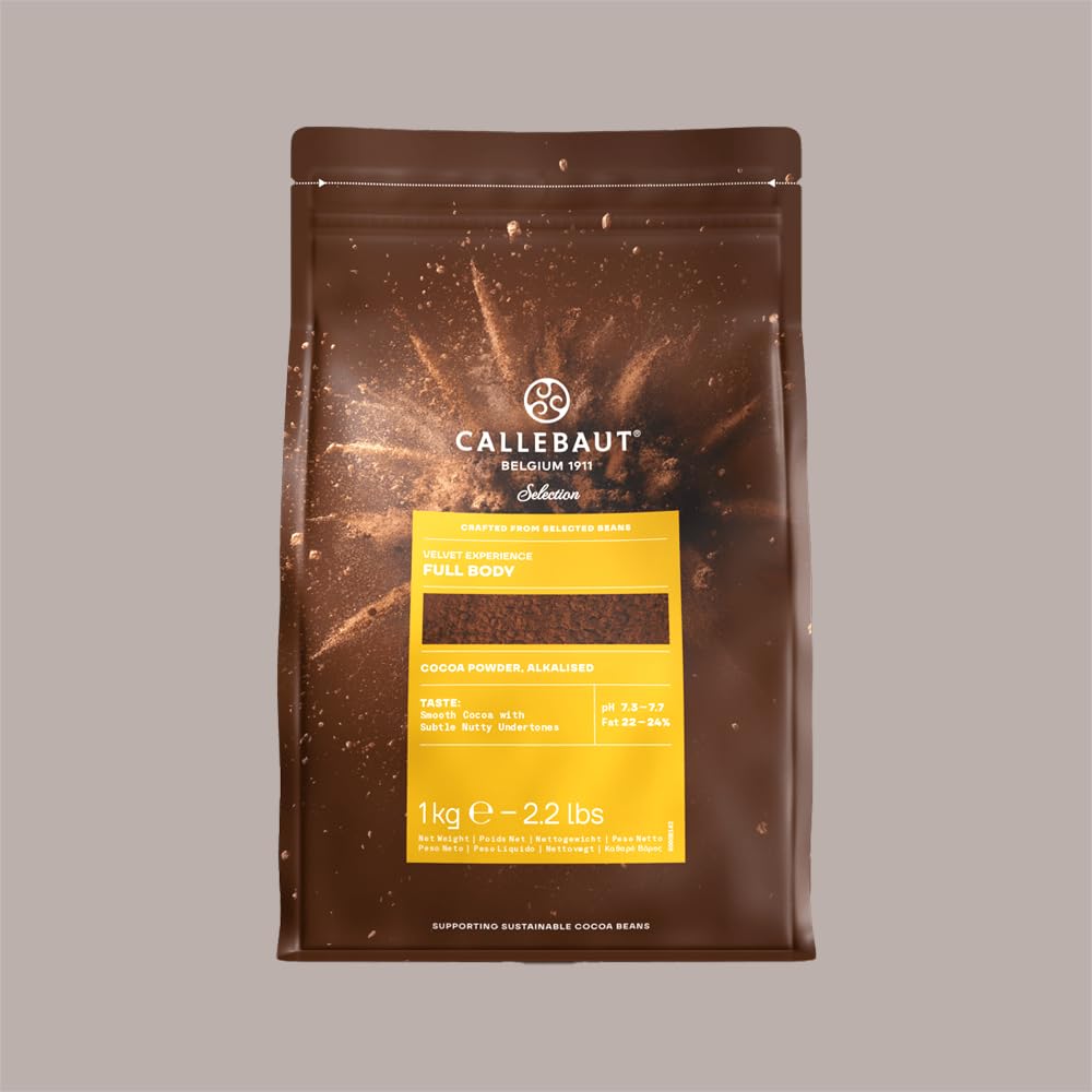 Lucgel Cacao in Polvere Amaro Marrone Warm Brown Van Houten 22-24% - 1 Kg -