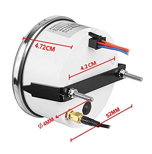 Samdo 52Mm Universal Gps Speedometer Digital Marine Gps Speedometer Boat Motorcycle Car Gps Gauge 12V/24V #TOP1