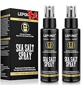 Sea Salt Spray Hair Men - Texturizing & Thickening Sea Salt Spray for Men, Natural Hair Texture S...