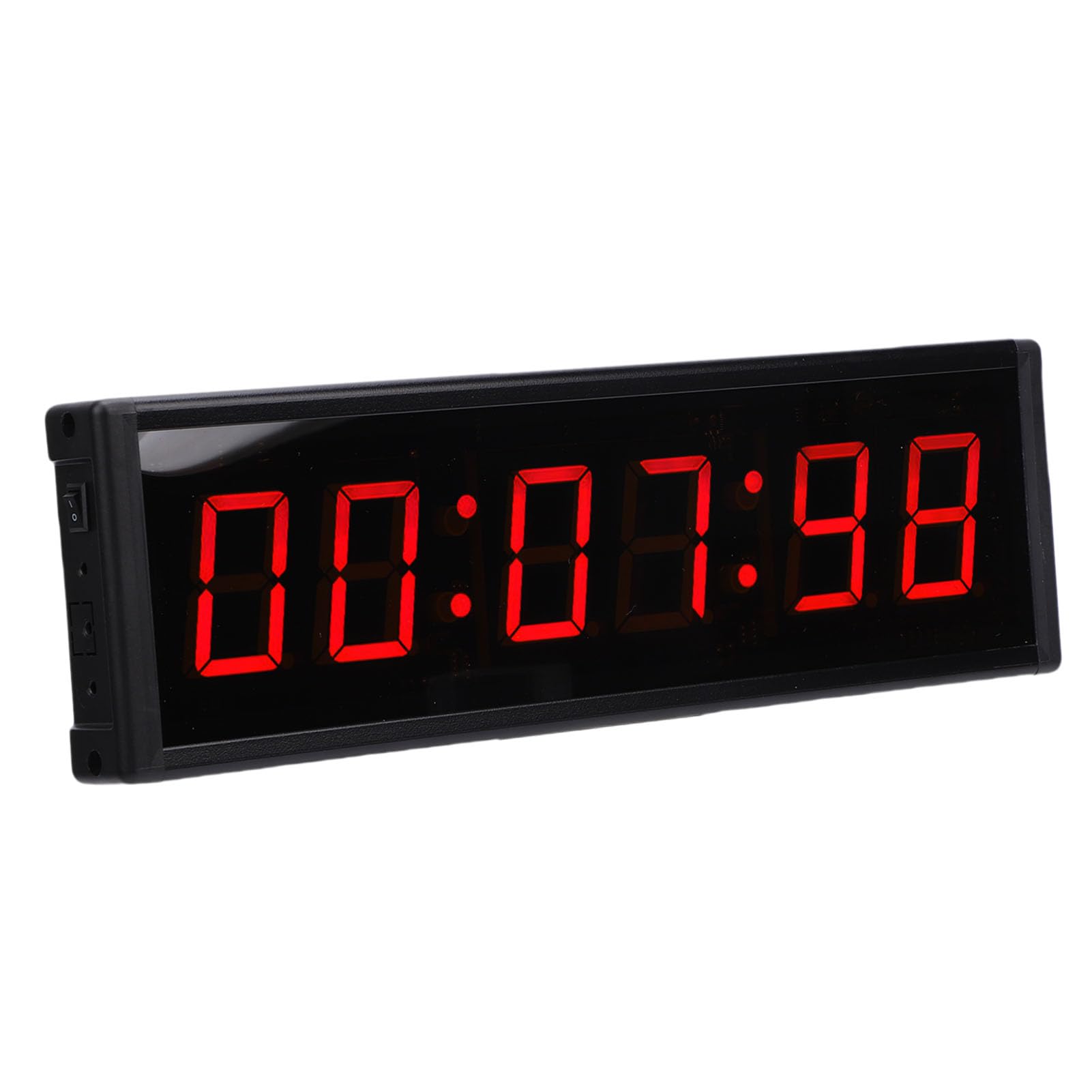 FTVOGUE Cronometro Palestra Multifunzione con Display da 5,8 Cm, per | Robusto design in alluminio, portata del telecomando 30 m, ottimo per le competizioni, opzioni di conto alla rovescia e