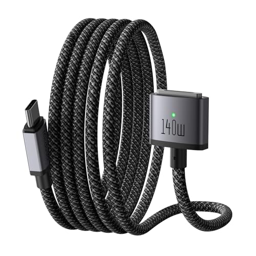 Tocco e ricarica: con un potente connettore magnetico, il cavo di ricarica del MacBook manterrà saldamente in posizione il caricabatterie durante la ricarica, impedendo che il caricabatterie si scolleghi o cada durante l'uso.