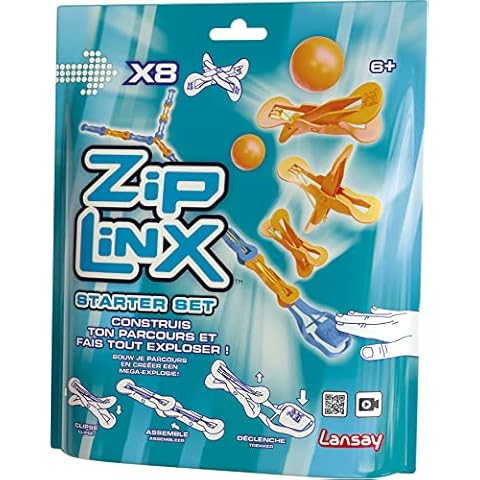 Lansay - Ziplinx Starter Set, 14100, Multi-Colour Cover