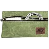 Hide & Drink Waterproof Waxed Canvas Universal Charger Case