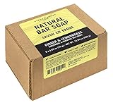 PURE CASTILE SOAP | Looking for a natural alternative to mass produced petroleum based soap? This premium olive oil soap is 100% plant-based and contains no synthetic detergents, parabens, perfumes, dyes or petroleum chemicals. Specially formulated f...