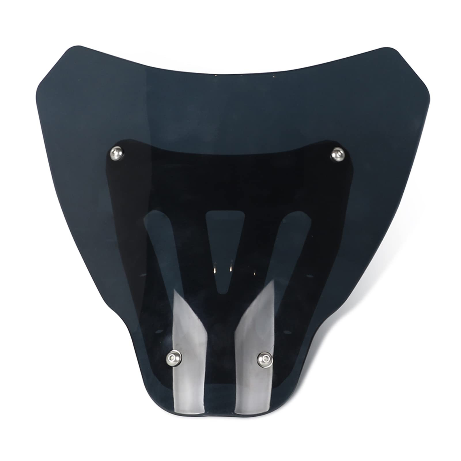 OXLLONE Moto de Avant Pare Brise Protection pour MT-07 MT07 MT07 2021 2022 2023-Gris