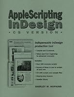 AppleScripting InDesign 097072652X Book Cover