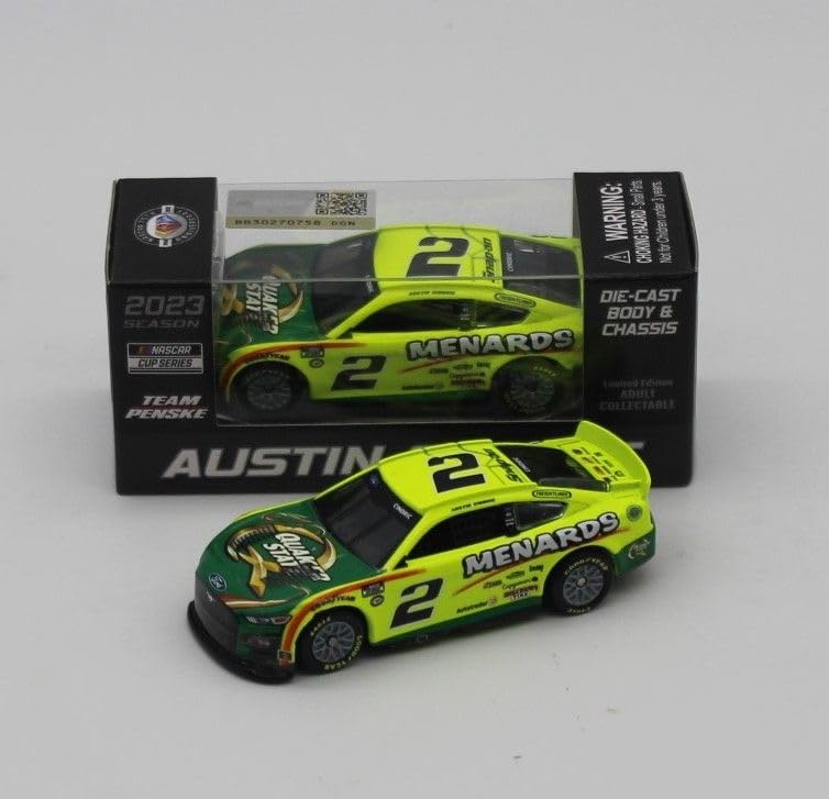 Austin Cindric 2023 Quaker State 1:64 Nascar Diecast - Diecast Chassis