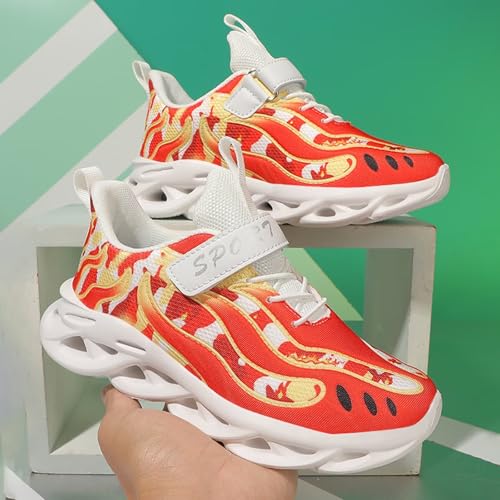 Jakcuz Kids Sneakers for Boys Girls Athletic Gym Tennis Shoes Lightweight Comfortable Kids Children Casual3