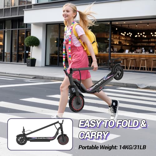 Image of Aovowheel Electric Scooter for Adults, Folding E Scooter Commuting Scooters