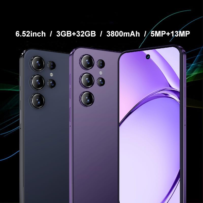 Miniatura 2 de Desbloquea el teléfono 4G, pantalla de 6.52 pulgadas, tarjetas SIM duales, 3 GB de RAM+32 GB ROMTF 256 GB, cámaras duales de 5 MP+13 MP, soporte