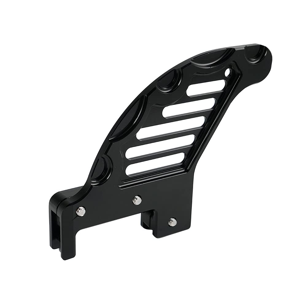 NICECNC Protection de disque de frein arrière noir | Compatible avec Husqvarna 125-501 TC/FC/TE/FE modèles 2014-2017 FC250/350/450 2019-2021. Voir compatibilité
