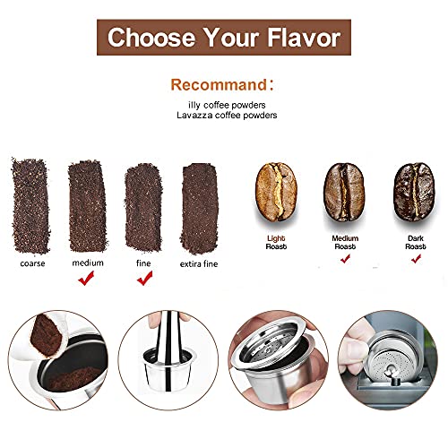 Sesama For Verismo K FEE CBTL Refillable Coffee Capsule Pod Filter