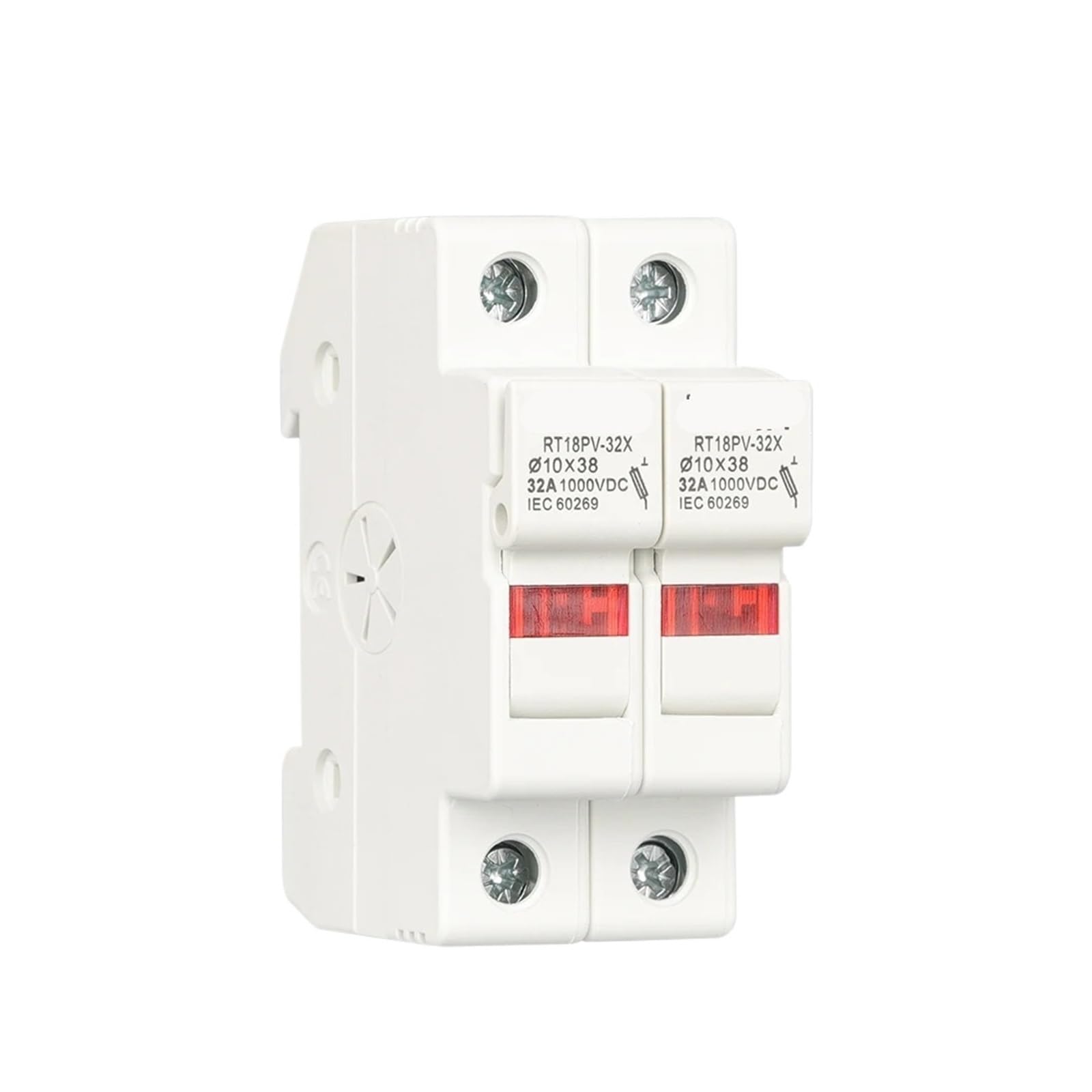Porte-fusible DC 1000V solaire 2P protecteur de court-circuit photovoltaïque à LED