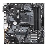 Placa Madre Fit For ASUS B450M Prime B450M-A AM4 Compatible con procesadores Ryzen 5 5600G, 5300G, 5700, 3900 y 1500; Memoria DDR4 de hasta 64 GB; Ranura M.2; Formato ATX