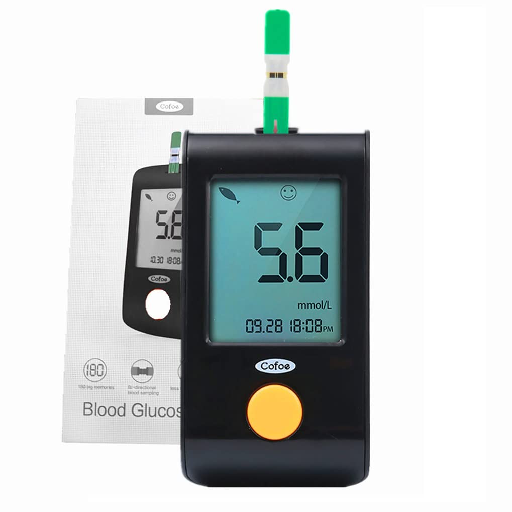 Fully Automatic Portable Blood Glucose Monitoring System with 50pcs Blood Glucose Test Strips