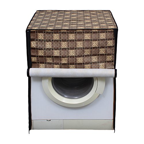 Image of Lithara Waterproof Front Load Washing Machine Cover For 6 kg, 6.2 Kg, 6.5 Kg, 7 Kg (Design 40)