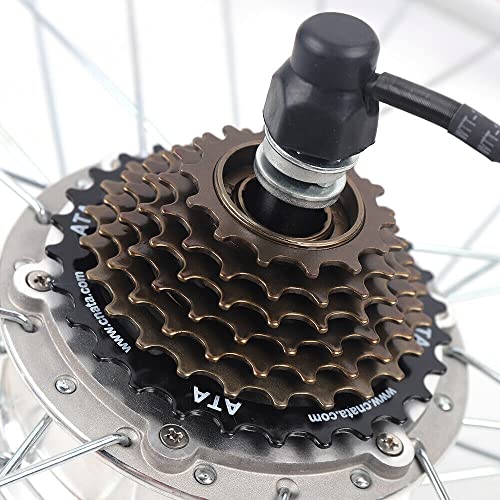 26 inch E-bike ombouwset 36 V achterwiel ombouwset met LCD-scherm Cruise-functie elektrische fiets ombouwset Ebike conversie kit - Afbeelding 6