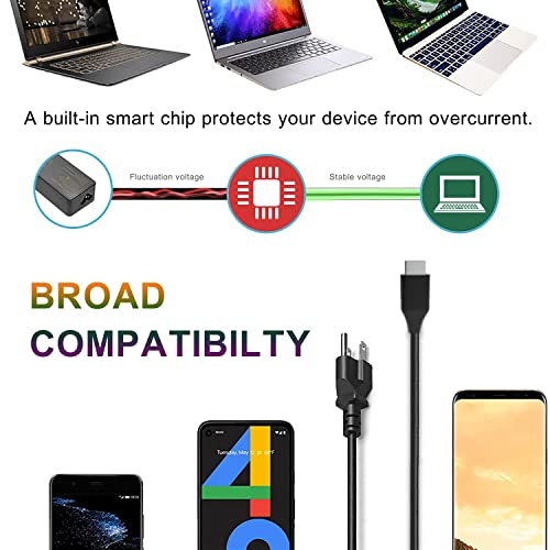 Chromebook-Charger-Replacement-for-Dell-Chromebook-Charger-Universal-65W45W-USB-CUSB-CType-C-Laptop-Charger-Power-Adapter-Cord