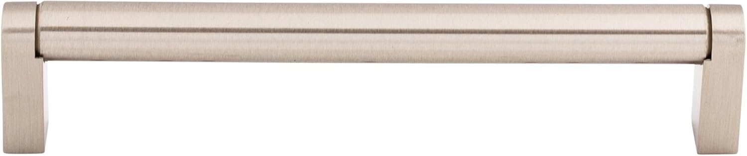 Top Knobs M1004 Bar Pulls Collection 6-5/16" Pennington Steel Bar Pull, Brushed Satin Nickel