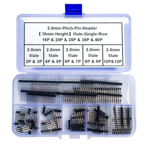 Connecteur mâle PCB 2mm de haut hauteur 15mm pour réparer et aligner vos circuits