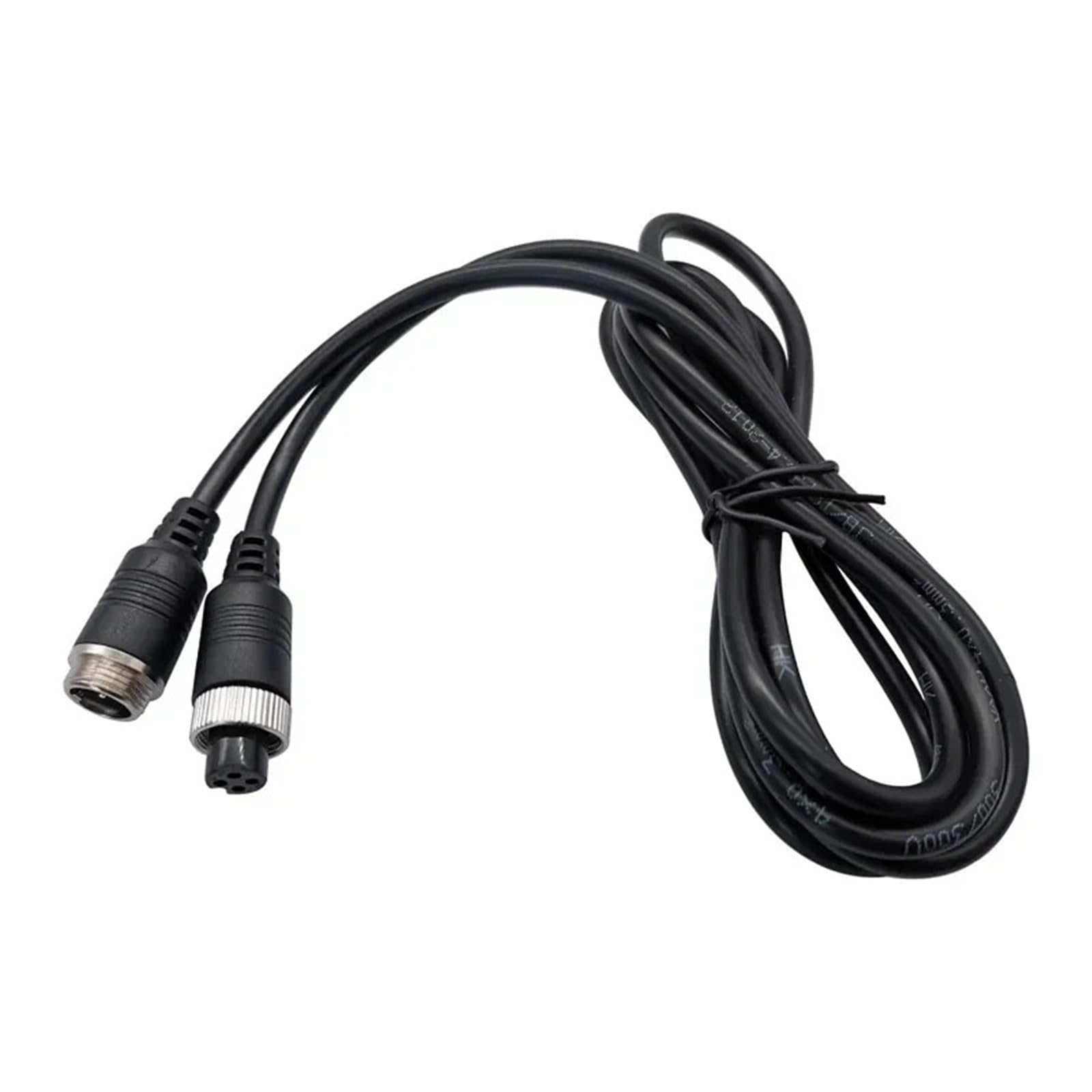 Cable GX12 de 6 pines hembra a hembra con extensión de junta a tope de PVC de 2 metros y 6,7mm 8