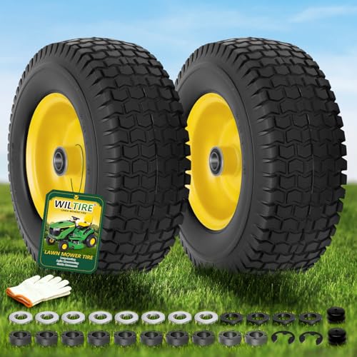 Wiltire 2 Pcs 13x5.00-6 Tire and Wheel,Replacement