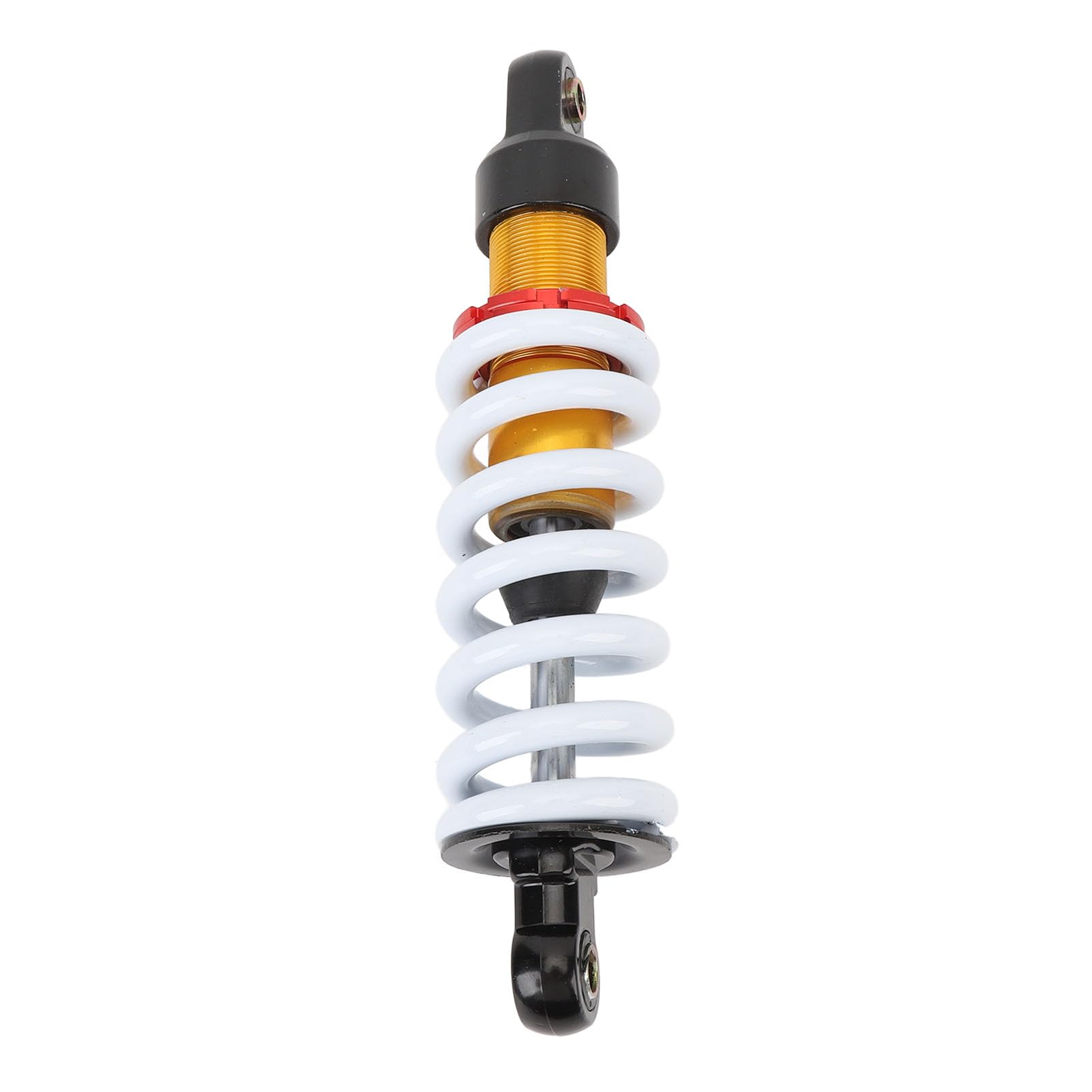 Ammortizzatore per moto da 260 mm, ammortizzatore a sospensione universale con molla da 11 mm di diametro e smorzamento regolabile per moto da cross, ATV, quad, go-kart e scooter d