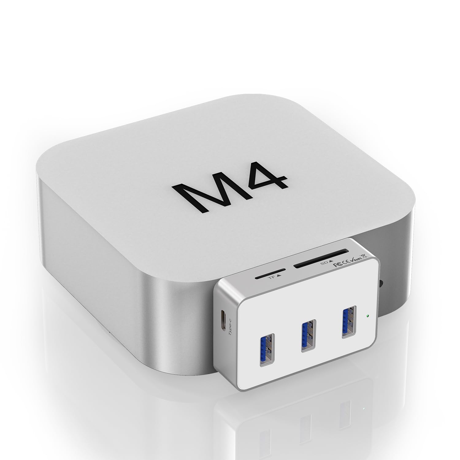 Amazon | Mac Mini M4ドッキングステーション - 6 in 1 USB-C ハブ