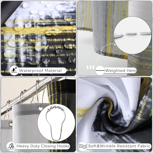 image for XLHOMO Bathroom Set - Black Bathroom Accessories Set, Bathroom Sets wi