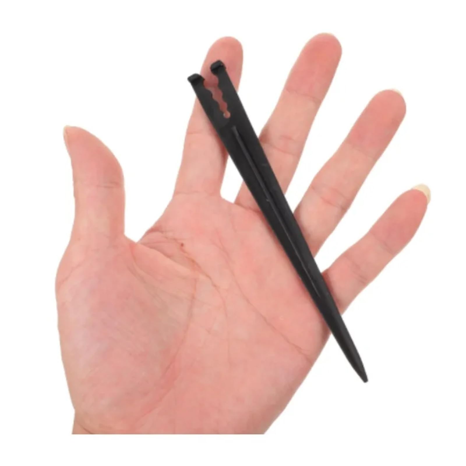 Forniture per Il Giardino 50 Pezzi di picchetti di Supporto for irrigazione in plastica for Tubi da 4/7 o 3/5 mm e Kit di irrigazione a Goccia/emettitori Ugello(100pcs)