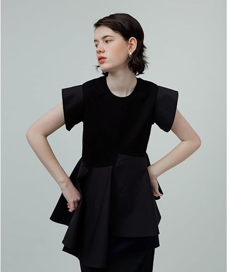 Amazon | [アダムエロペ] 定番人気・【WEB限定】 フリルペプラム