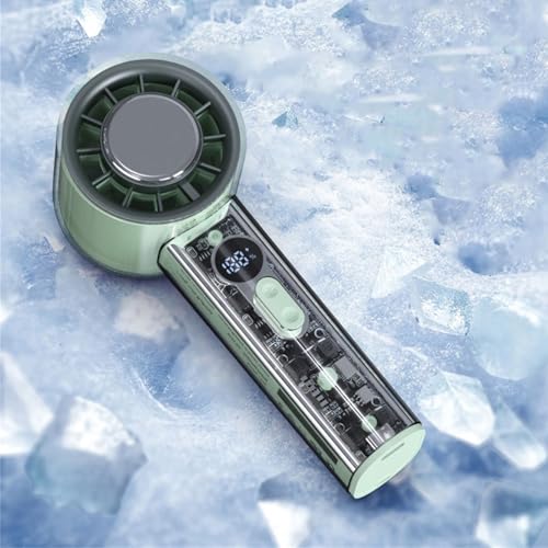 Ventilador de refrigeración de mano para camping que soluciona el calor 7