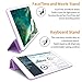 DTTO Case for iPad Mini 4,(Not Compatible with Mini 5th Generation 2019) Ultra Slim Lightweight Smart Case Trifold Stand with Flexible Soft TPU Back Cover for iPad mini4[Auto Sleep/Wake],Clove Purple