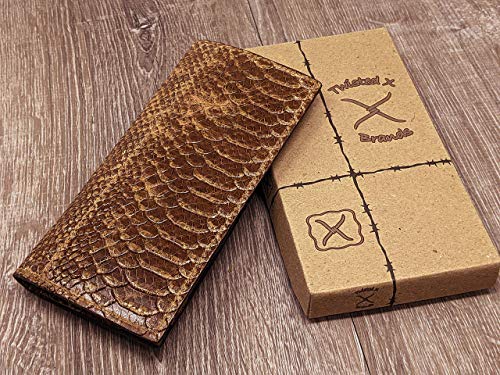 Twisted X Rodeo Embossed Leather Wallet (Snake)4