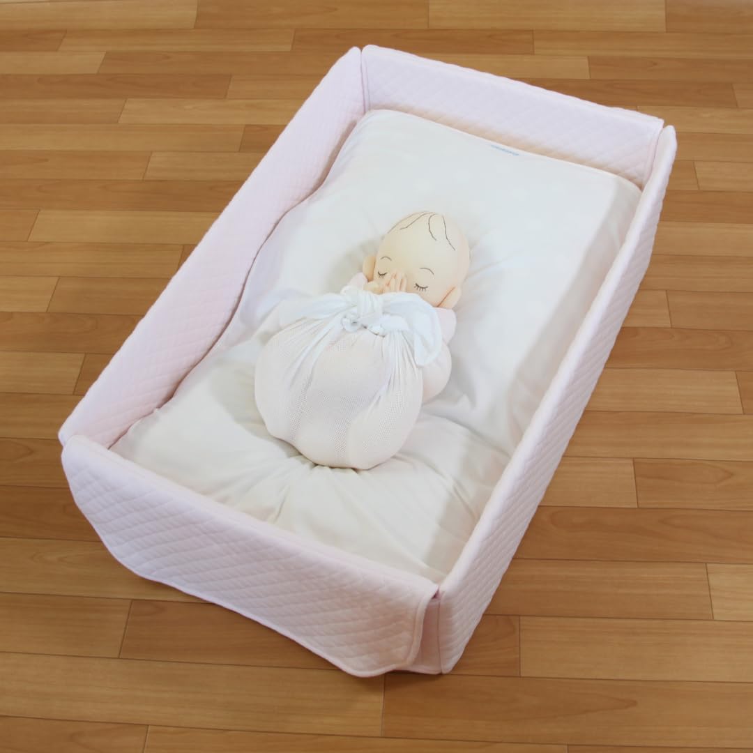 天使の寝床　青葉　ピンク色　ベビハグ Amazon.co.jp: 天使の寝床 青葉 ベビハグ まるまるねんね まるまる育児