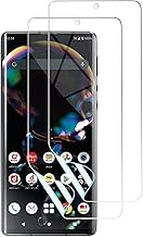 [Set of 2] AQUOS R6 SH-51B/LEITZ PHONE 1 Film [Kakuki] Aquos R6 / LEITZ Phone 1 Protective Film, Fingerprint Authentication, TPU Material, 3D Design, Anti-Float, Bubbleless, Slippery, Scratch Repair,